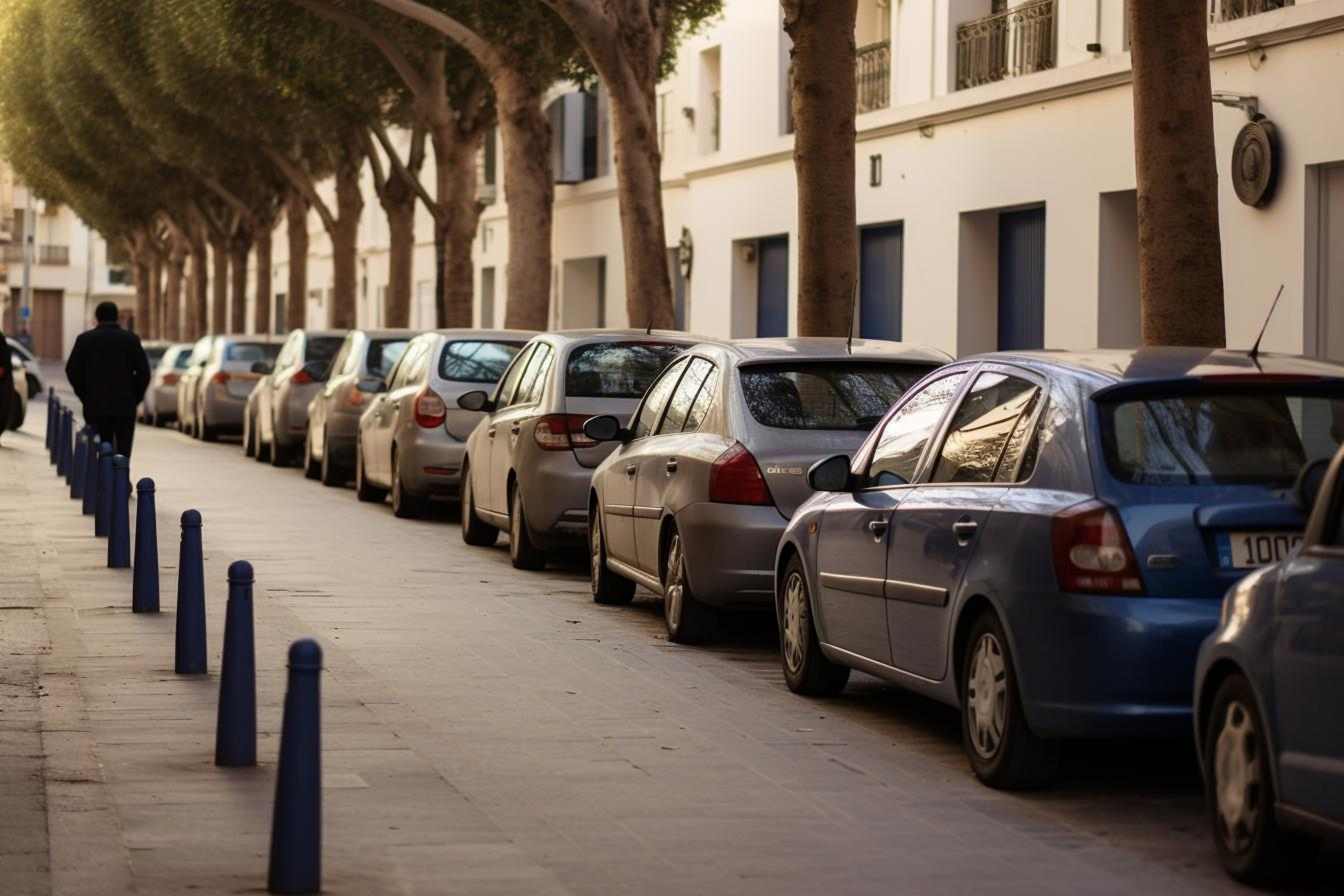 cars-city-street-parking-with-road-marking